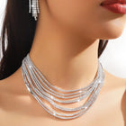 Dazzling Multi Layered Necklace Set
