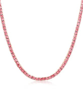 Sparkling Crystal Tennis Necklace