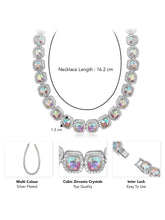 Timeless Tennis Halo Necklace