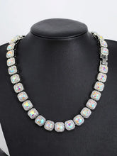 Timeless Tennis Halo Necklace