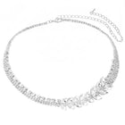 Rhodium Plated Luxe Vine Necklace Set