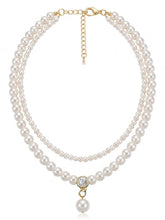Peora Pearl Harmony Layered Necklace - Gold