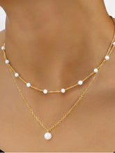 Peora Pearl Rhapsody Layered Necklace - Gold