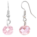 Rhodium Plated Pink Pearl Layered Necklace