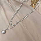 Gold Plated Pearl Necklace