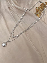 Gold Plated Pearl Necklace