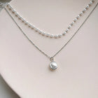 Gold Plated Pearl Necklace