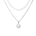 Gold Plated Pearl Necklace