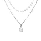 Gold Plated Pearl Necklace