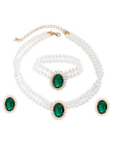 Pearl Necklace Set – Elegant & Timeless Jewellery Collection | Peora