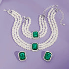 The Art of Elegance Jewellery Set - Green