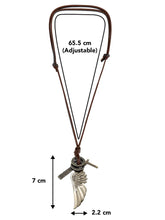 Angel Wing Cross Pendant – Spiritual Fashion Jewellery by Peora

