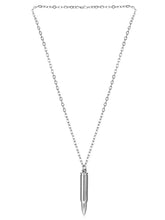 Shooter's Bold Rifle Bullet Necklace