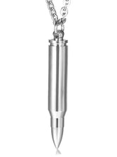 Shooter's Bold Rifle Bullet Necklace
