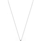 Peora CZ Pearl Swirl Pendant - Silver