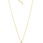 Peora Infinity Loop Pendant Chain - Gold