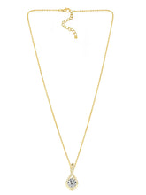 Peora Infinity Loop Pendant Chain - Gold