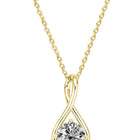 Peora Infinity Loop Pendant Chain - Gold