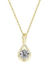 Peora Infinity Loop Pendant Chain - Gold