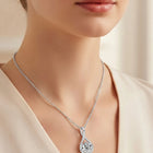 Peora Infinity Loop Pendant Chain - Silver