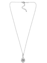 Peora Infinity Loop Pendant Chain - Silver