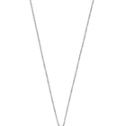 Peora Crystal Butterfly Pendant Chain  - Silver