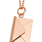 Chic Envelope Inspired Pendant Chain - Rose Gold