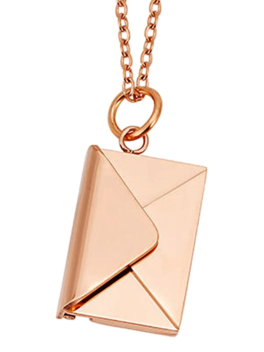 Chic Envelope Inspired Pendant Chain