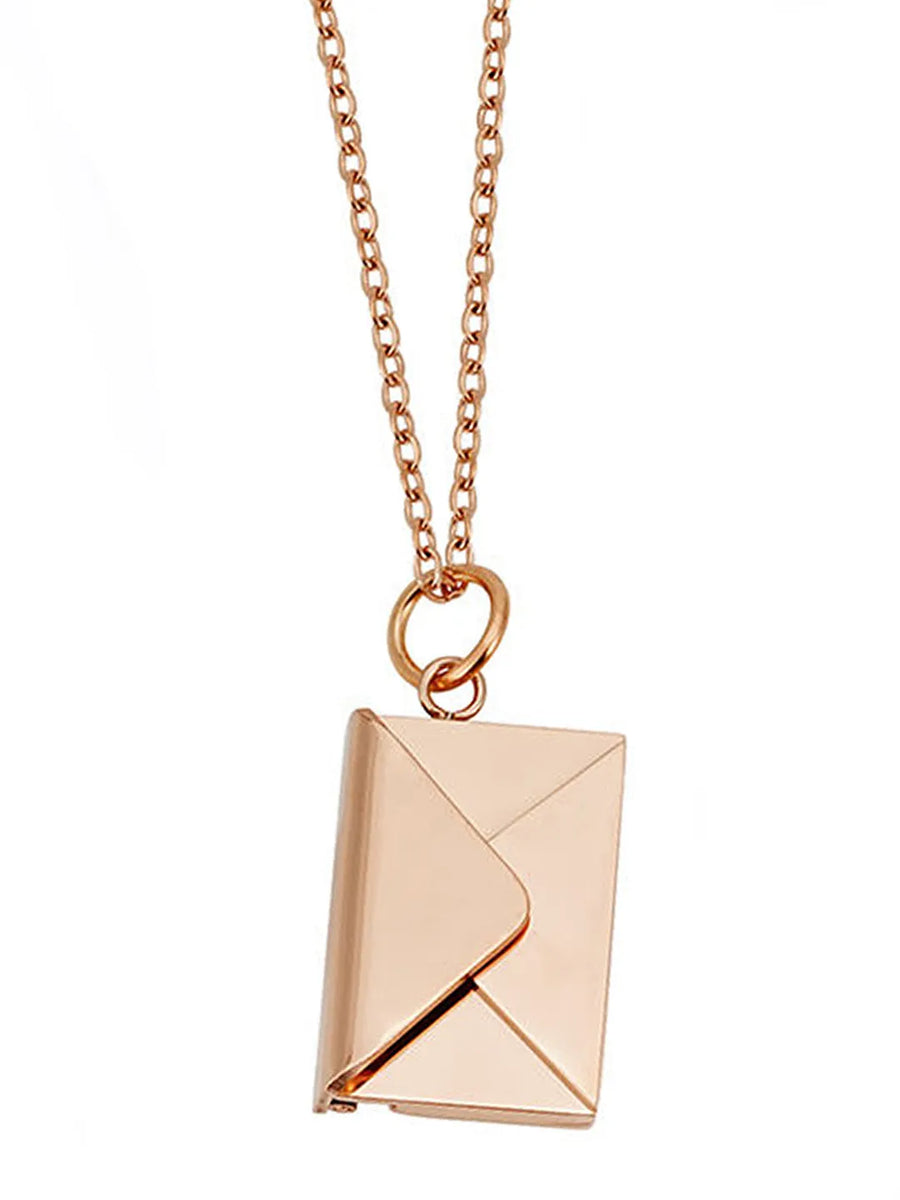 Chic Envelope Inspired Pendant Chain
