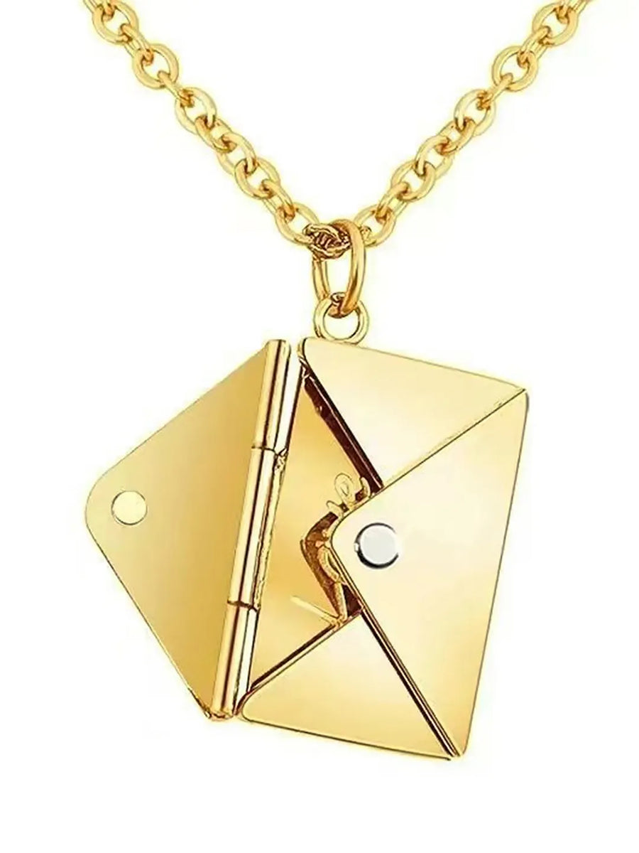 Chic Envelope Inspired Pendant Chain