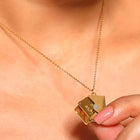 Chic Envelope Inspired Pendant Chain - Gold