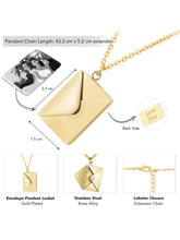 Chic Envelope Inspired Pendant Chain