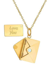 Chic Envelope Inspired Pendant Chain
