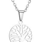 Tree Pendant Chain – Nature-Inspired Elegance | Peora