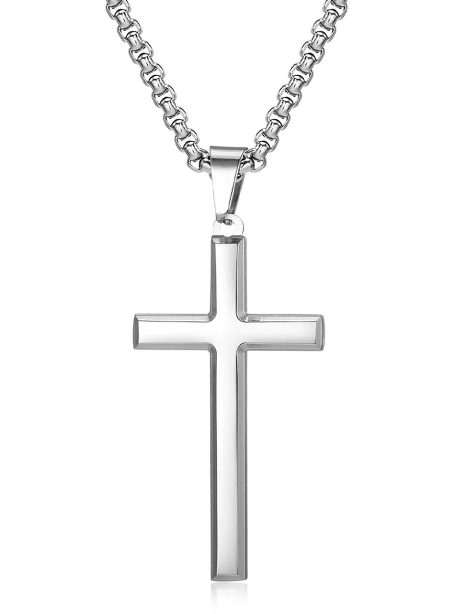 Men's Stainless Steel Pendant Chain – Durable & Stylish | Peora