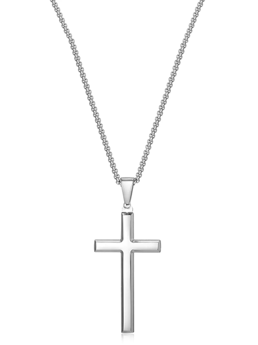 Men's Stainless Steel Pendant Chain – Durable & Stylish | Peora