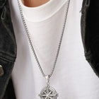 Compass Pendant Chain – Navigate in Style | Peora