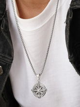 Compass Pendant Chain – Navigate in Style | Peora
