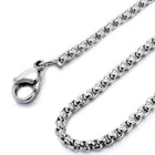 Pendant on Box Chain – Sleek & Stylish Statement | Peora