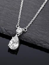 Chic Teardrop Crystals Necklace Set