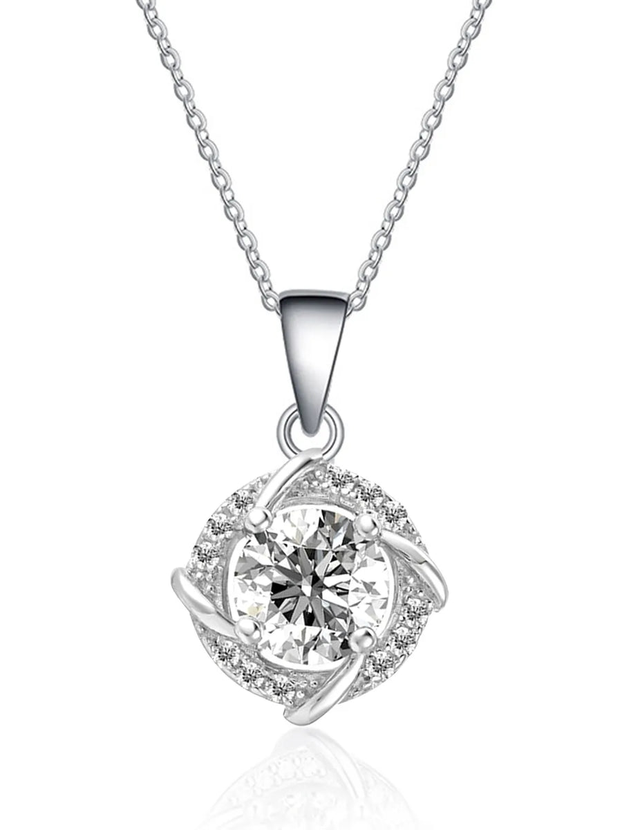 Solitaire Glow CZ Pendant Earring Ring Set