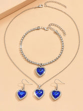 Twilight Heart Sparkle Necklace Set