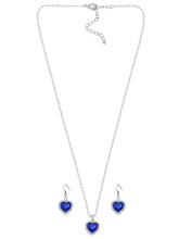 Twilight Heart Sparkle Necklace Set