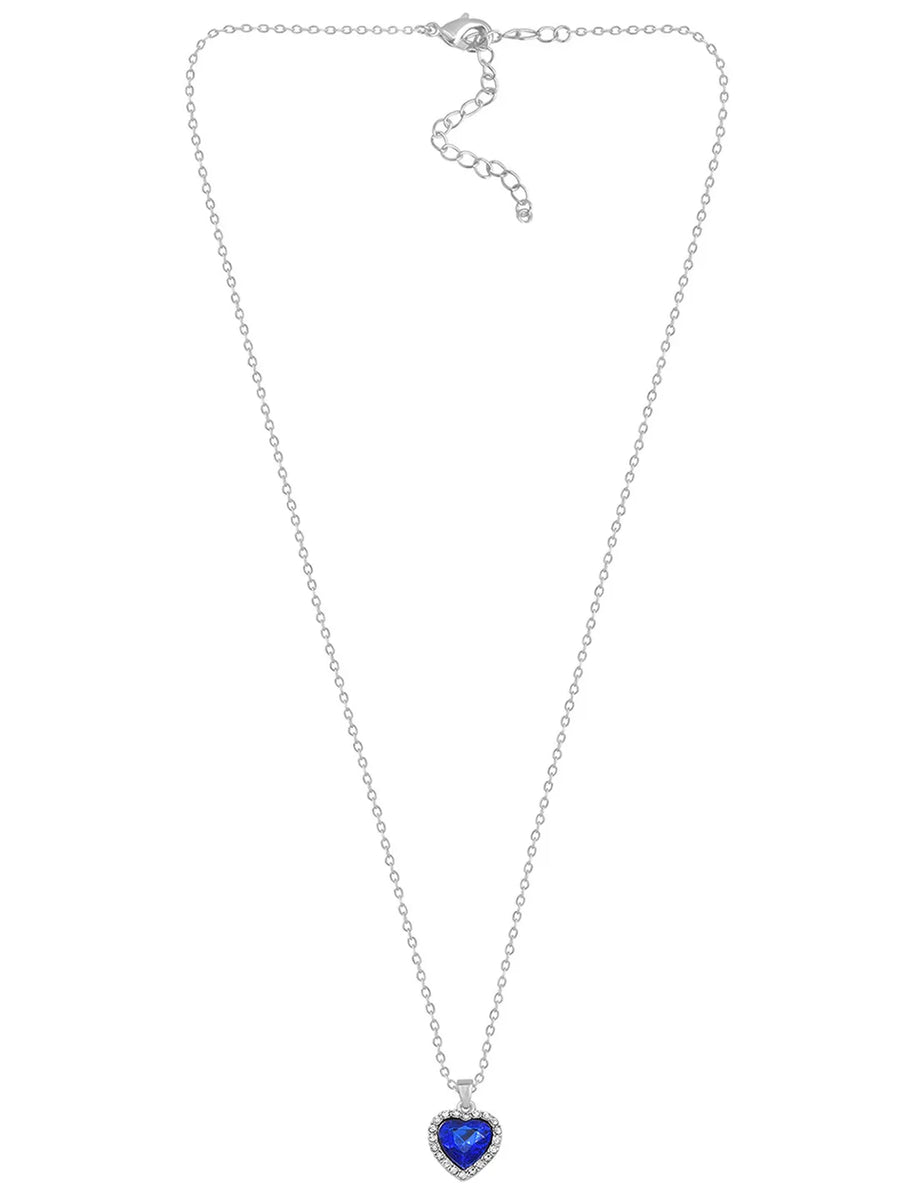 Twilight Heart Sparkle Necklace Set