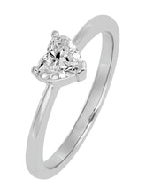 Graceful Soul Pear Crystal Ring Band