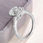 Vow of Light Crystal Solitaire Ring
