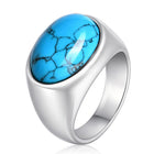 Vintage Turquoise Signet Ring