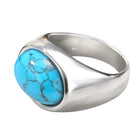 Vintage Turquoise Signet Ring