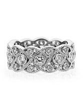 Azure Silver Crown Statement Ring For Women