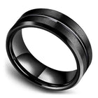 Tungsten Ring with Steely Strength